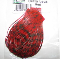 Barred & Speckled Crezy Legs Red Hareline